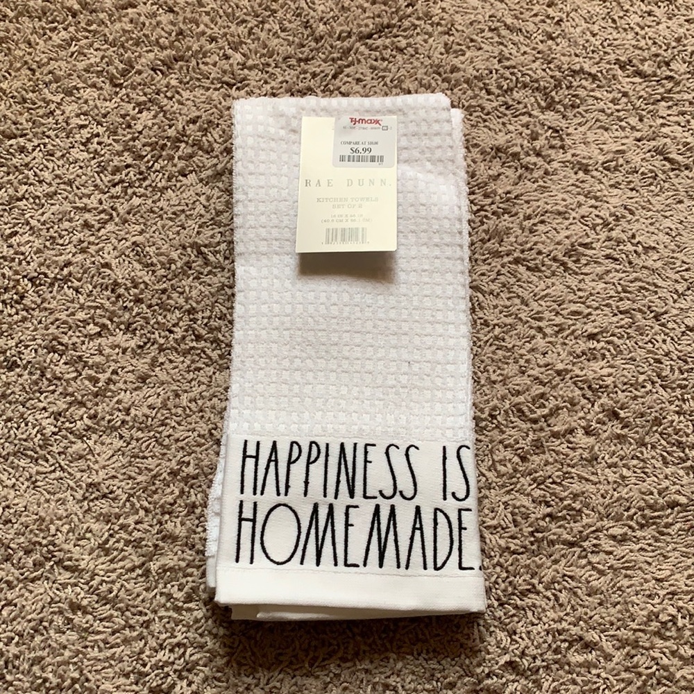 Rae Dunn kitchen towels